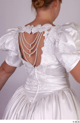 Upper Body Woman White Dress Costume photo references